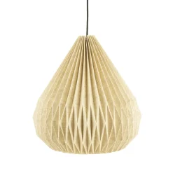 By-Boo Hanglamp Zuki 3 Papier Linnen Naturel