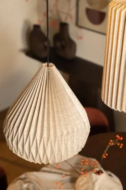 By-Boo Hanglamp Zuki 3 Papier Linnen Naturel