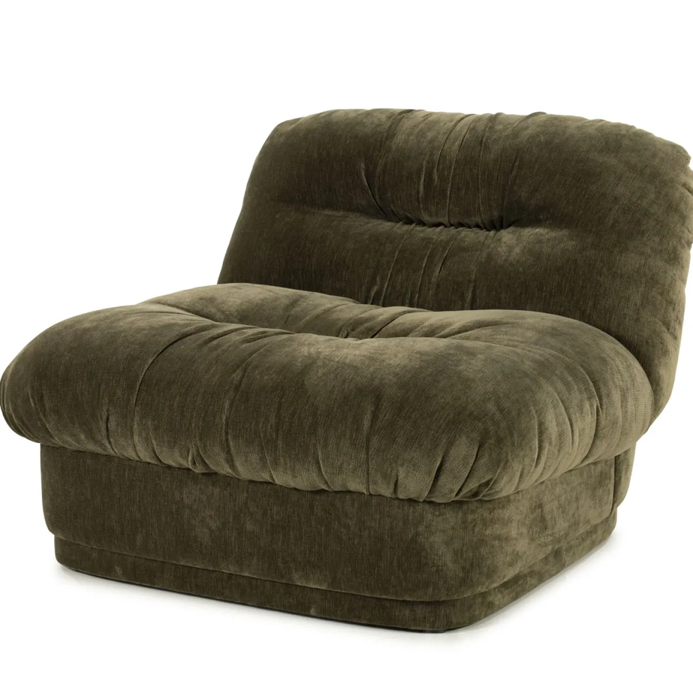 By-Boo Lounge Fauteuil Nook Groen