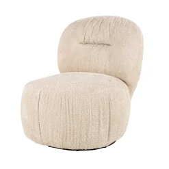 By-Boo Lounge Fauteuil Roux Beige