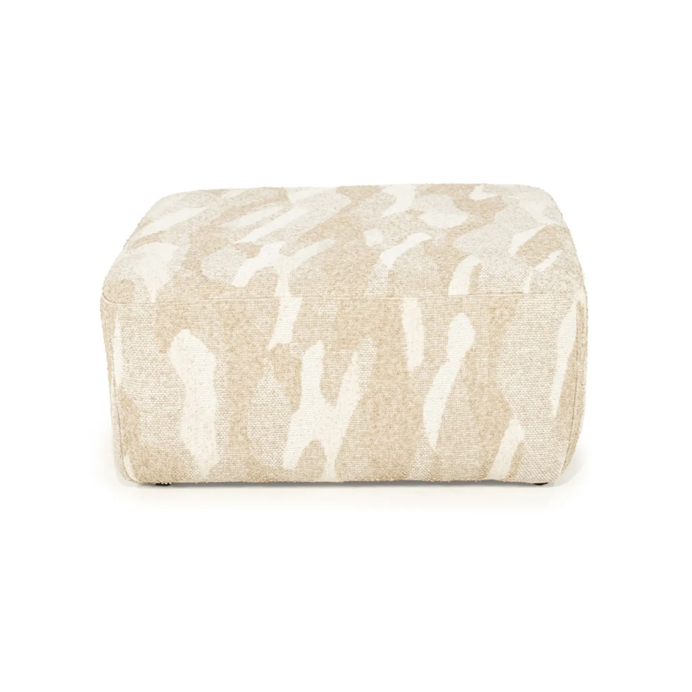 By-Boo Poef Rytm Groot Beige