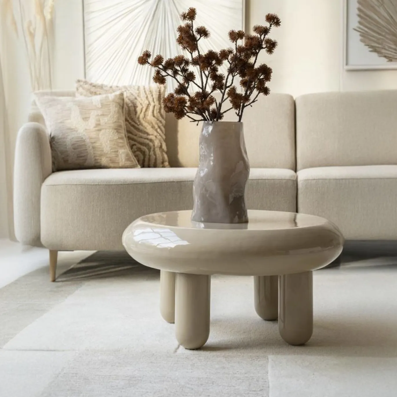 By-Boo Salontafel Balloon Beige