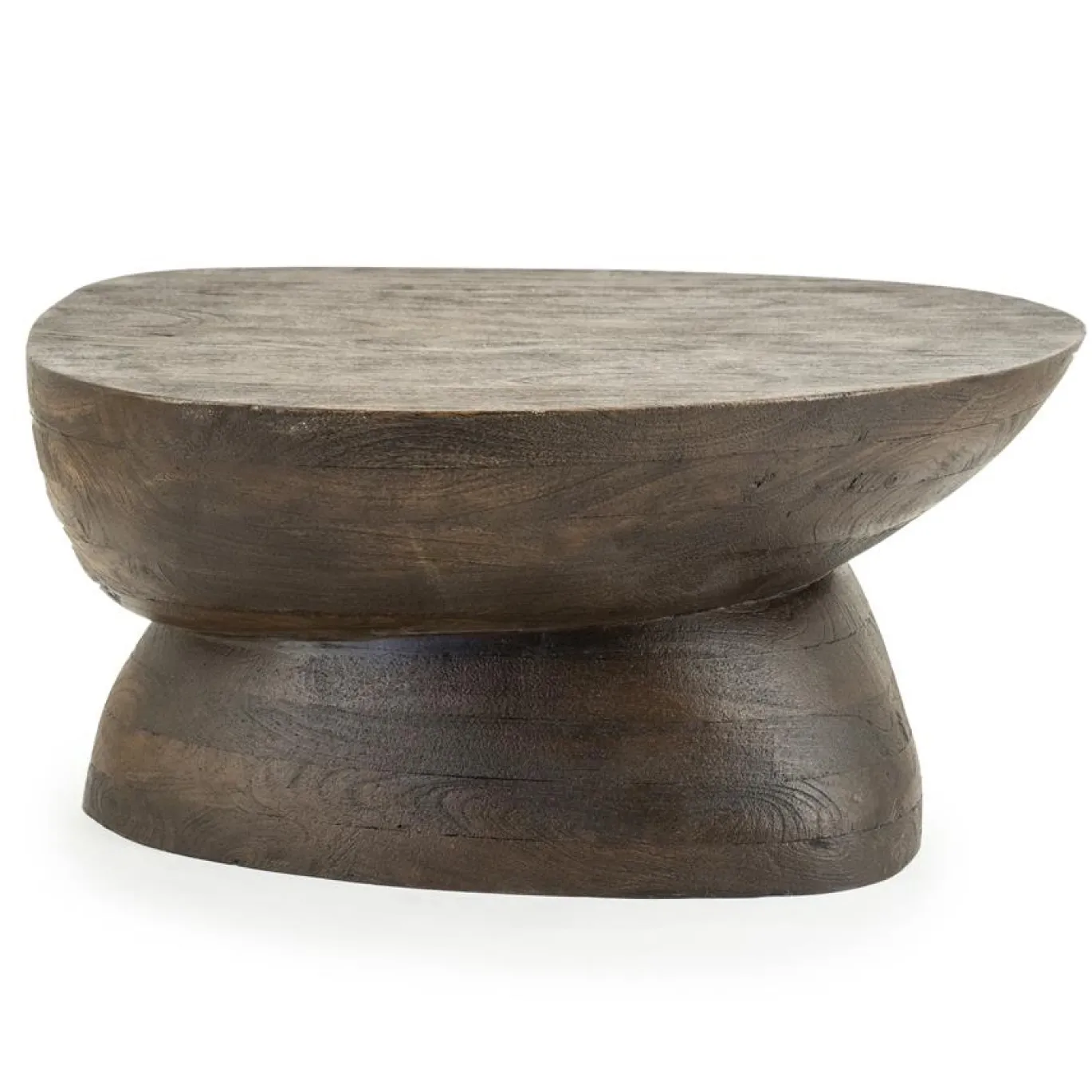 By-Boo Salontafel Cobble Hout Bruin