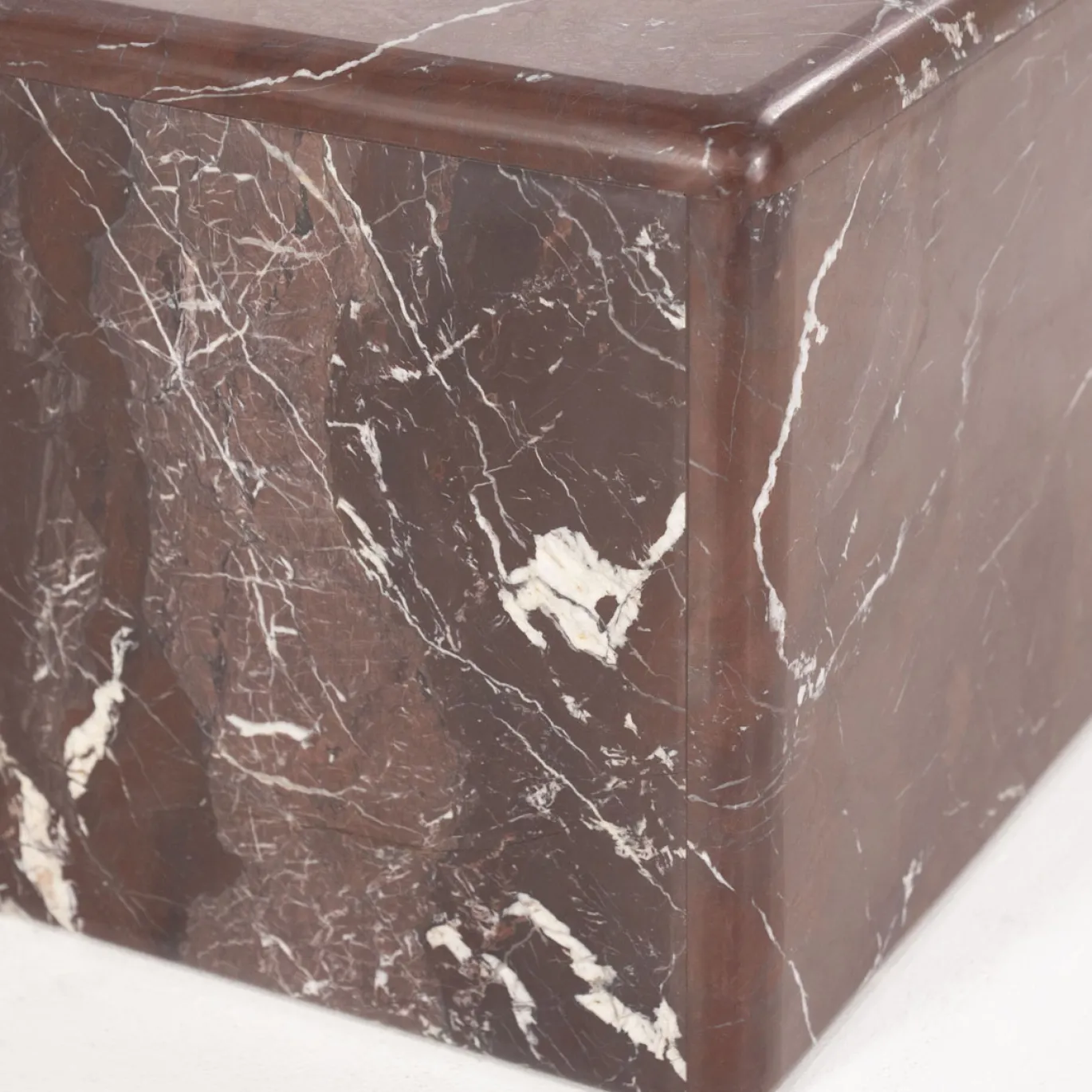 By-Boo Salontafel Dice Marmer Rood