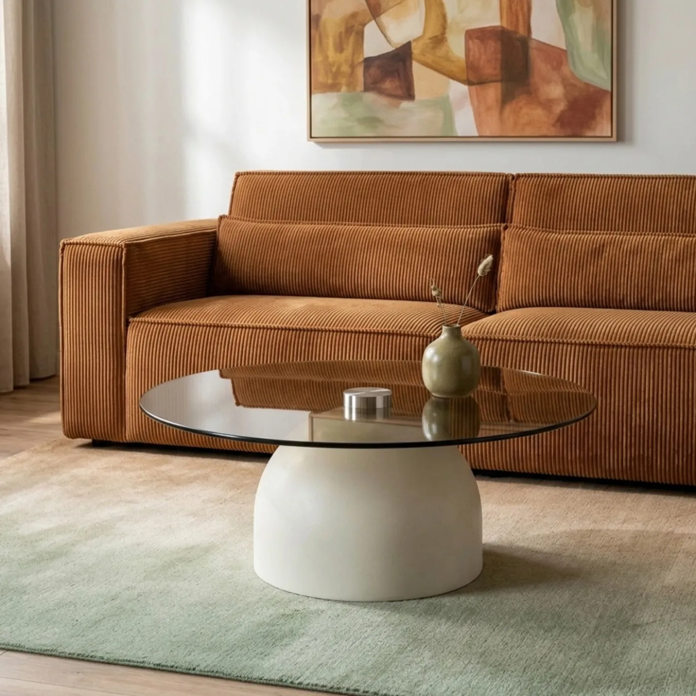 By-Boo Salontafel Irona Groot Beige