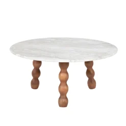 By-Boo Salontafel Nelo Groot Lichtgrijs