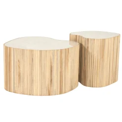By-Boo Salontafel Nice Set Van 2 Naturel