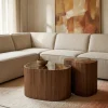By-Boo Salontafel Nice Set Van 2 Bruin