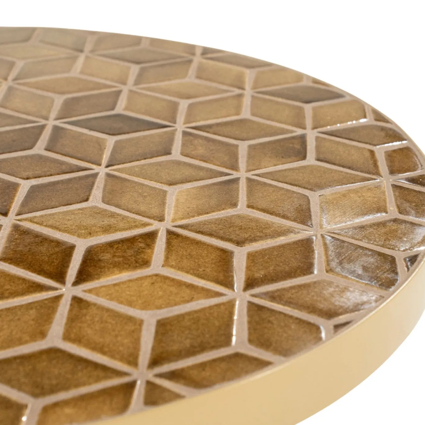 By-Boo Salontafel Patterna Bruin