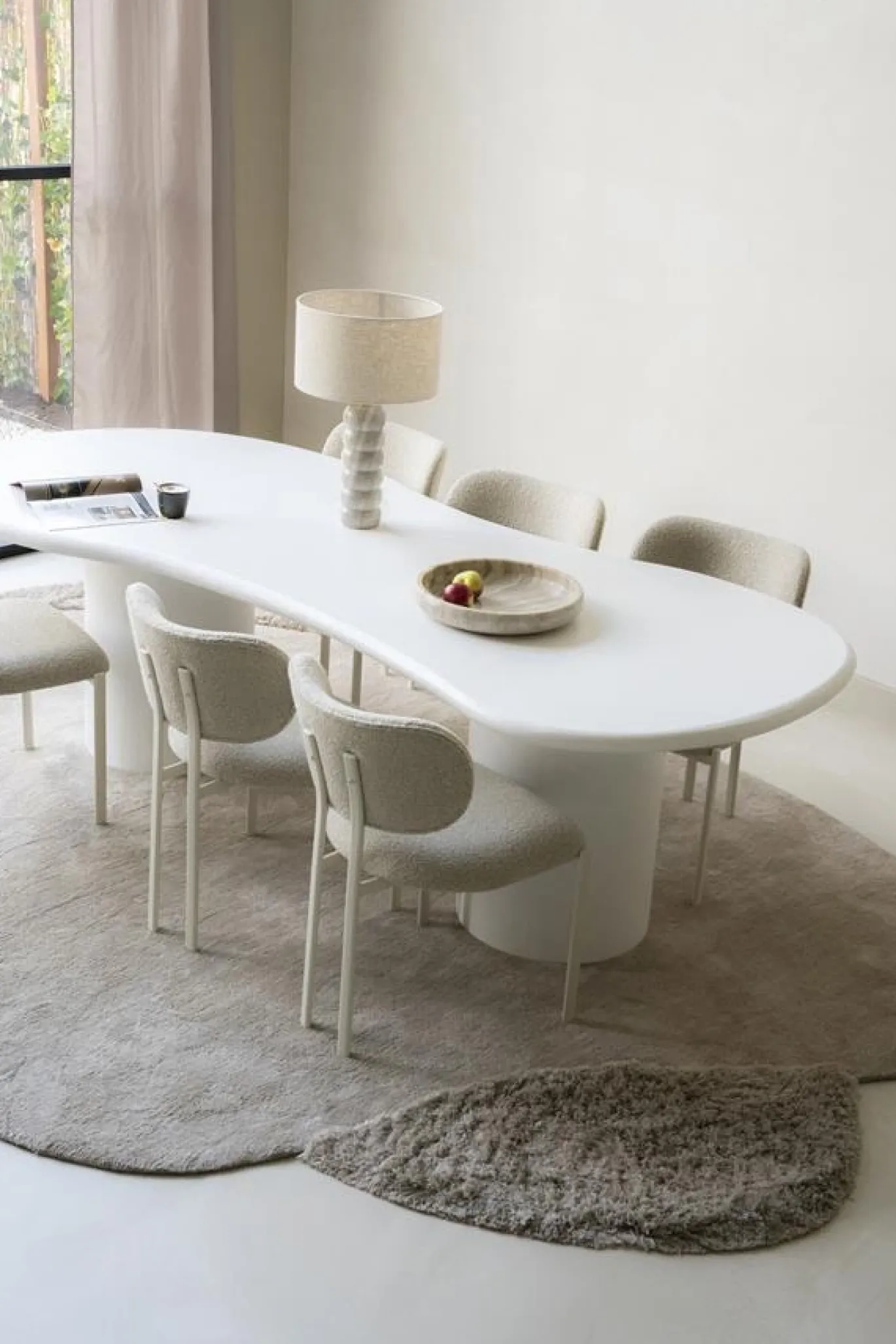 By-Boo Schaal Club Marmer Beige