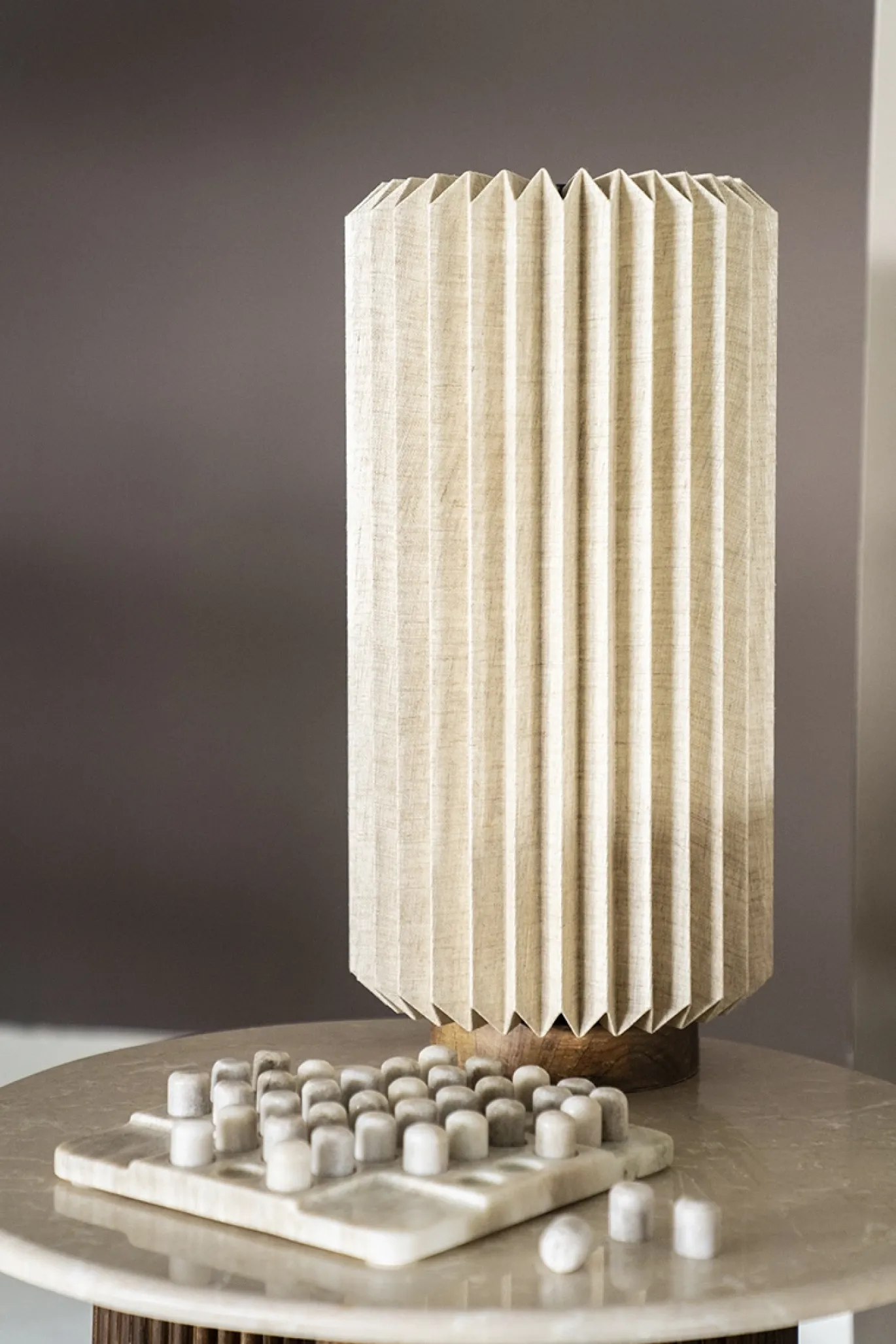 By-Boo Solitaire Marmer Beige
