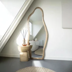 By-Boo Staande Spiegel Laban Hout Naturel