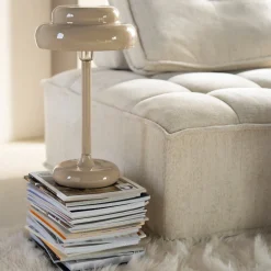 By-Boo Tafellamp Pomm Beige