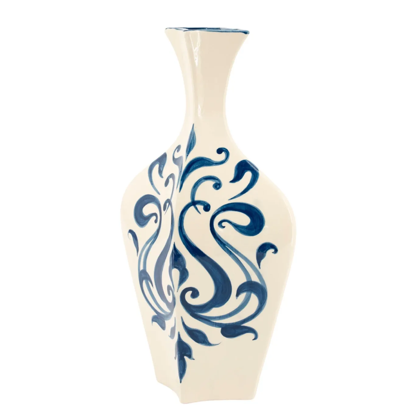 By-Boo Vaas Blu 1 Créme/Blauw