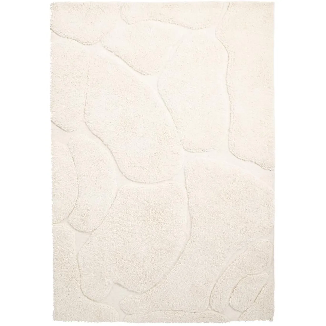 By-Boo Vloerkleed Kala Wol Off White 160x230cm