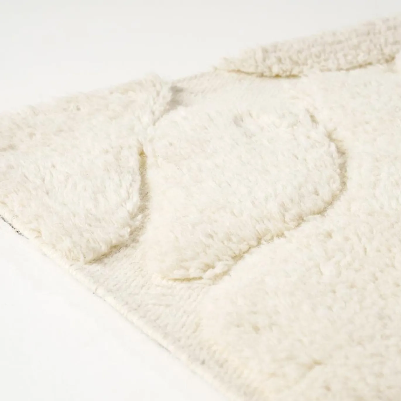 By-Boo Vloerkleed Kala Wol Off White 160x230cm