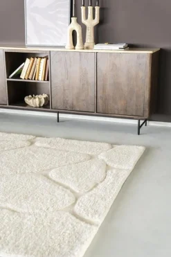 By-Boo Vloerkleed Kala Wol Off White 160x230cm