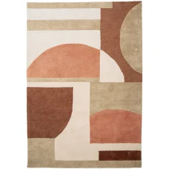 By-Boo Vloerkleed Kazi 190x290cm Terracotta