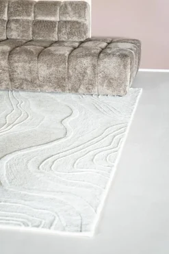 By-Boo Vloerkleed Soil Wol Off White 160x230cm