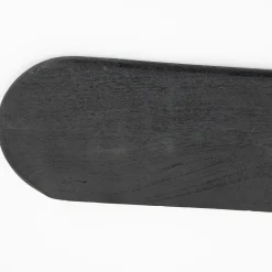 By-Boo Wandplank Tre Small Hout Zwart 49cm