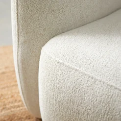 Chaise Longue Bank Cloud Rechts Raven Off-White