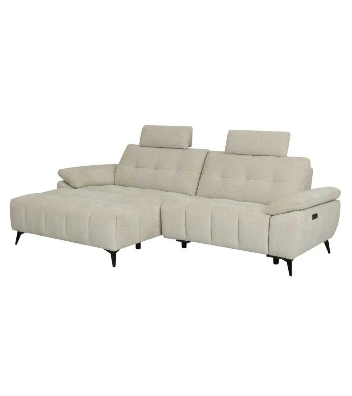 Chaise Longue Bank Colorado Beige Links - Giga Meubel