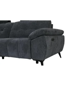 Chaise Longue Bank Colorado Grijs Links - Giga Meubel