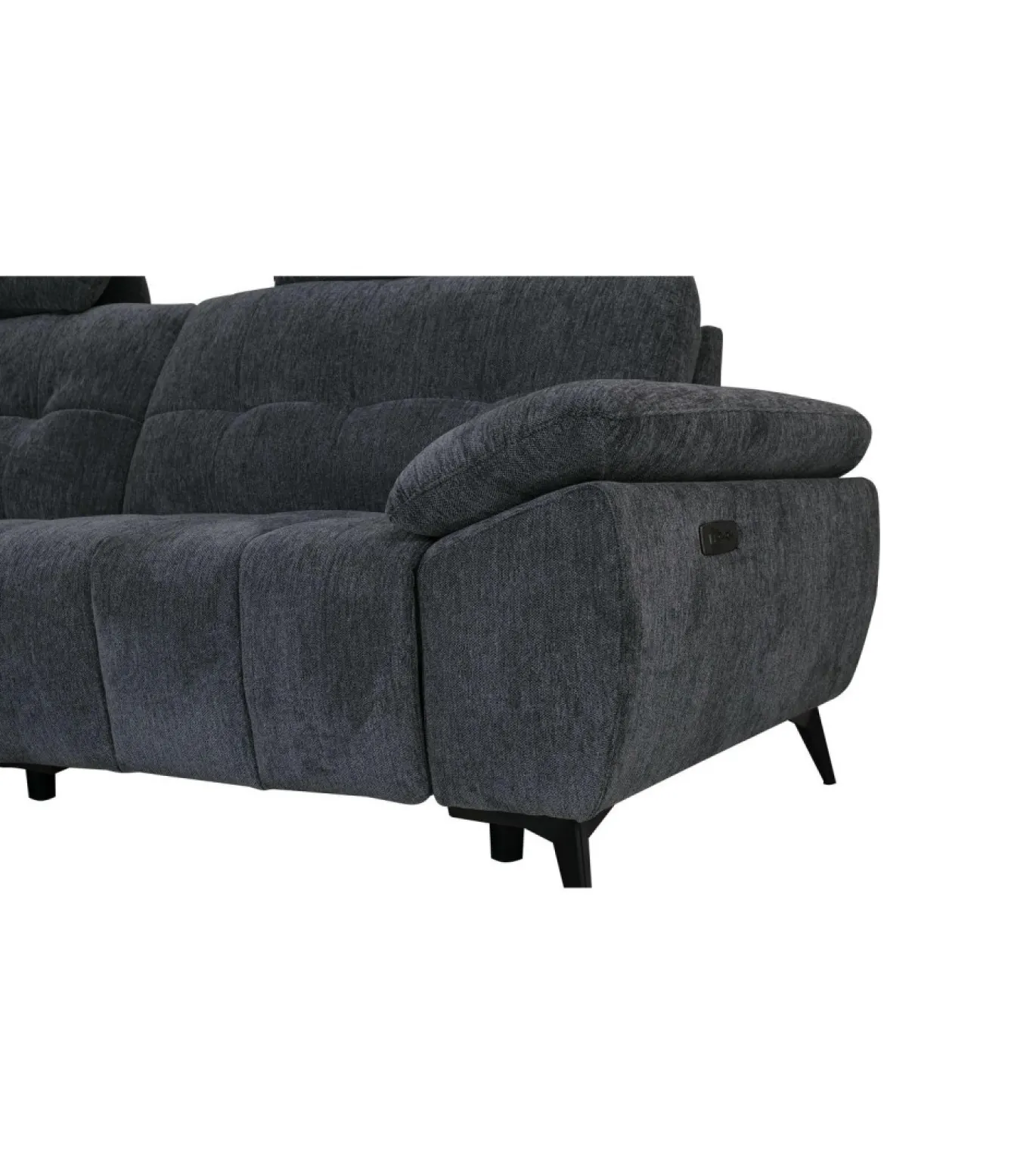 Chaise Longue Bank Colorado Grijs Links - Giga Meubel
