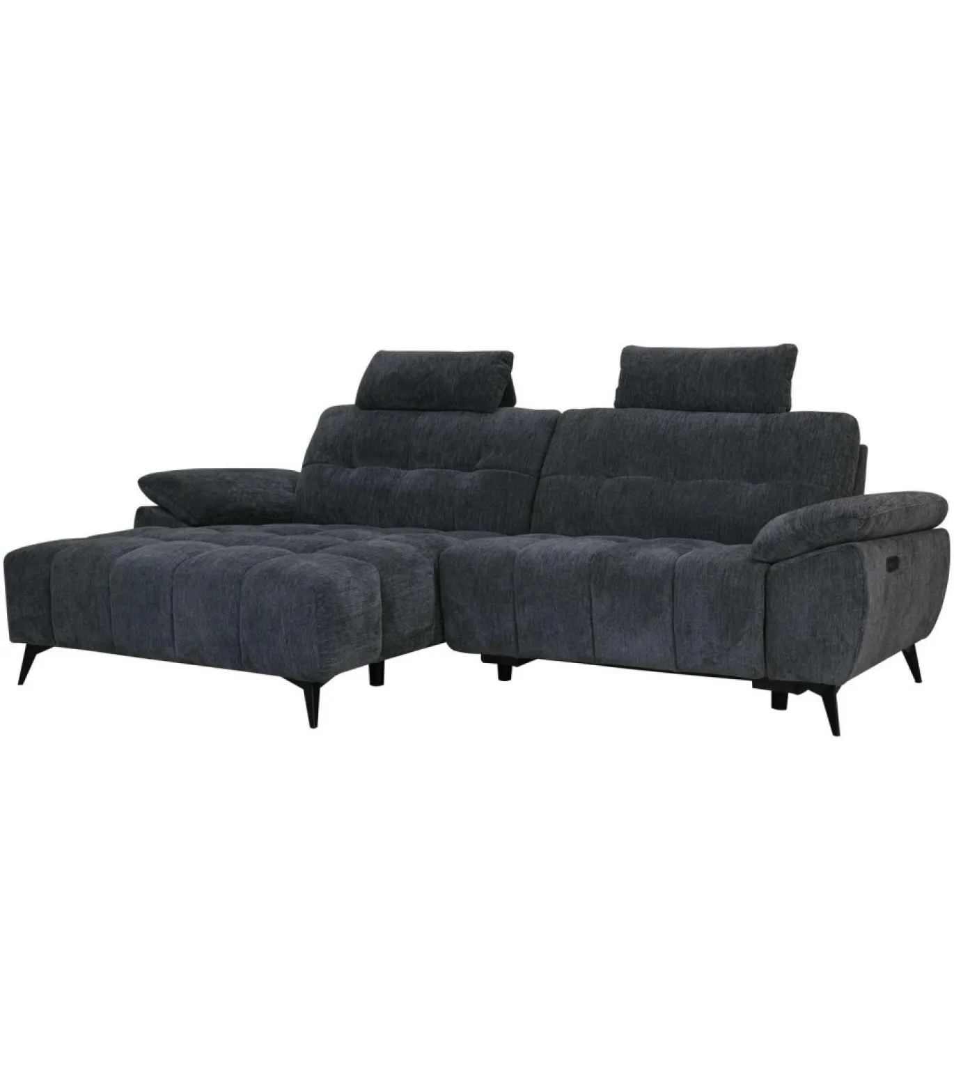 Chaise Longue Bank Colorado Grijs Links - Giga Meubel