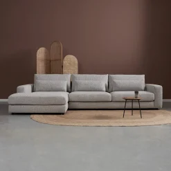 Chaise Longue Bank Como Links Puente Lichtgrijs