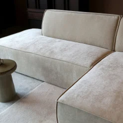 Chaise Longue Bank Enzo Rechts Melody Beige
