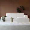 Chaise Longue Bank Enzo Rechts Legend Naturel