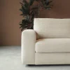 Chaise Longue Bank Uno Rechts Lincoln Beige