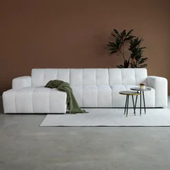Chaise Longue Bank Wave Links Modesto Lichtgrijs