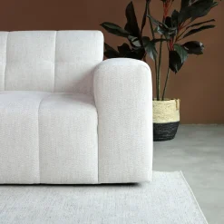 Chaise Longue Bank Wave Links Modesto Lichtgrijs