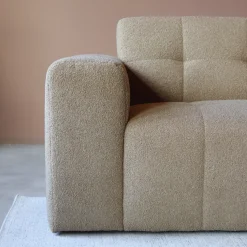 Chaise Longue Bank Wave Rechts Now or Never Taupe