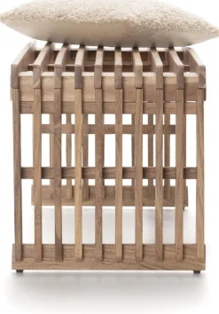 Coco Maison Bankje Lino Naturel 96cm