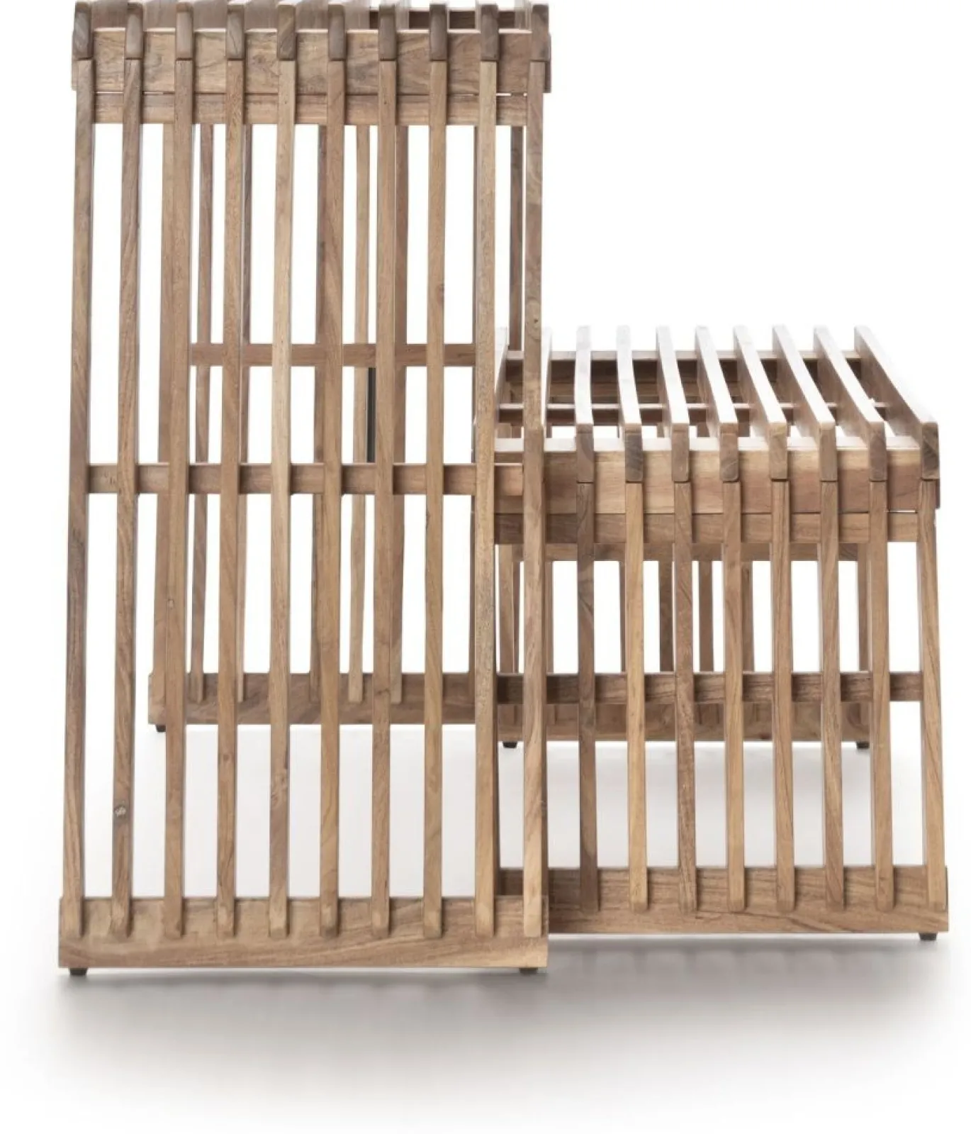 Coco Maison Bankje Lino Naturel 96cm