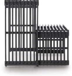 Coco Maison Bankje Lino Zwart 96cm