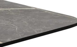 Coco Maison Bartafel Brest Marmer Lichtgrijs/Goud 75x75cm
