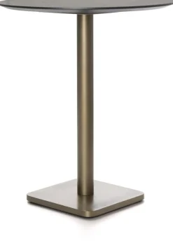 Coco Maison Bartafel Brest Steen Antraciet/Goud Ø80cm