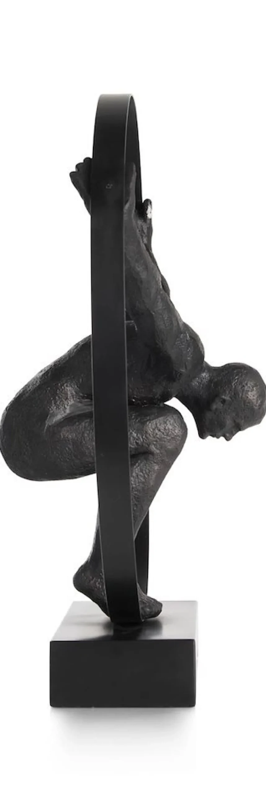 Coco Maison Beeld Circle Man 58cm Zwart