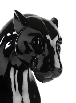 Coco Maison Beeld Sitting Leo 47cm Zwart