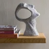 Coco Maison Beeld Terry 36cm Grijs