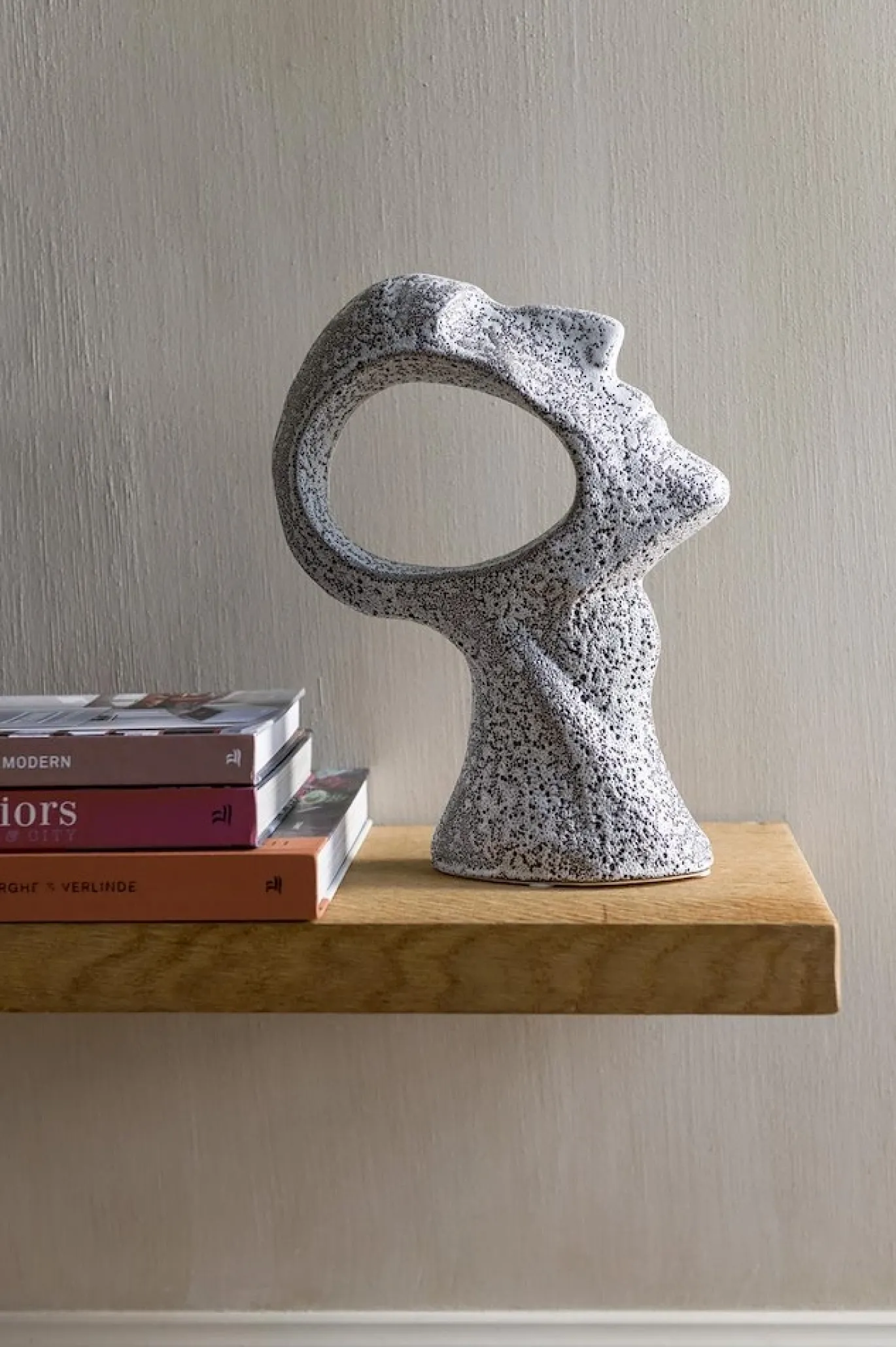 Coco Maison Beeld Terry 36cm Grijs