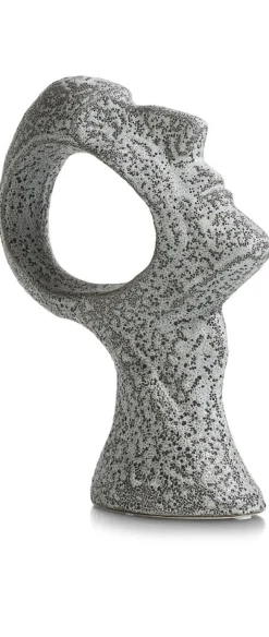 Coco Maison Beeld Terry 36cm Grijs