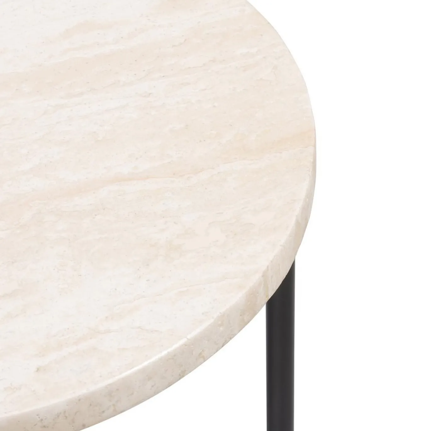 Coco Maison Bijzettafel Colton 40cm Beige