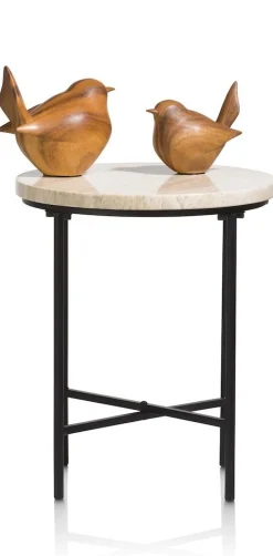 Coco Maison Bijzettafel Colton 40cm Beige