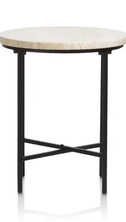 Coco Maison Bijzettafel Colton 40cm Beige