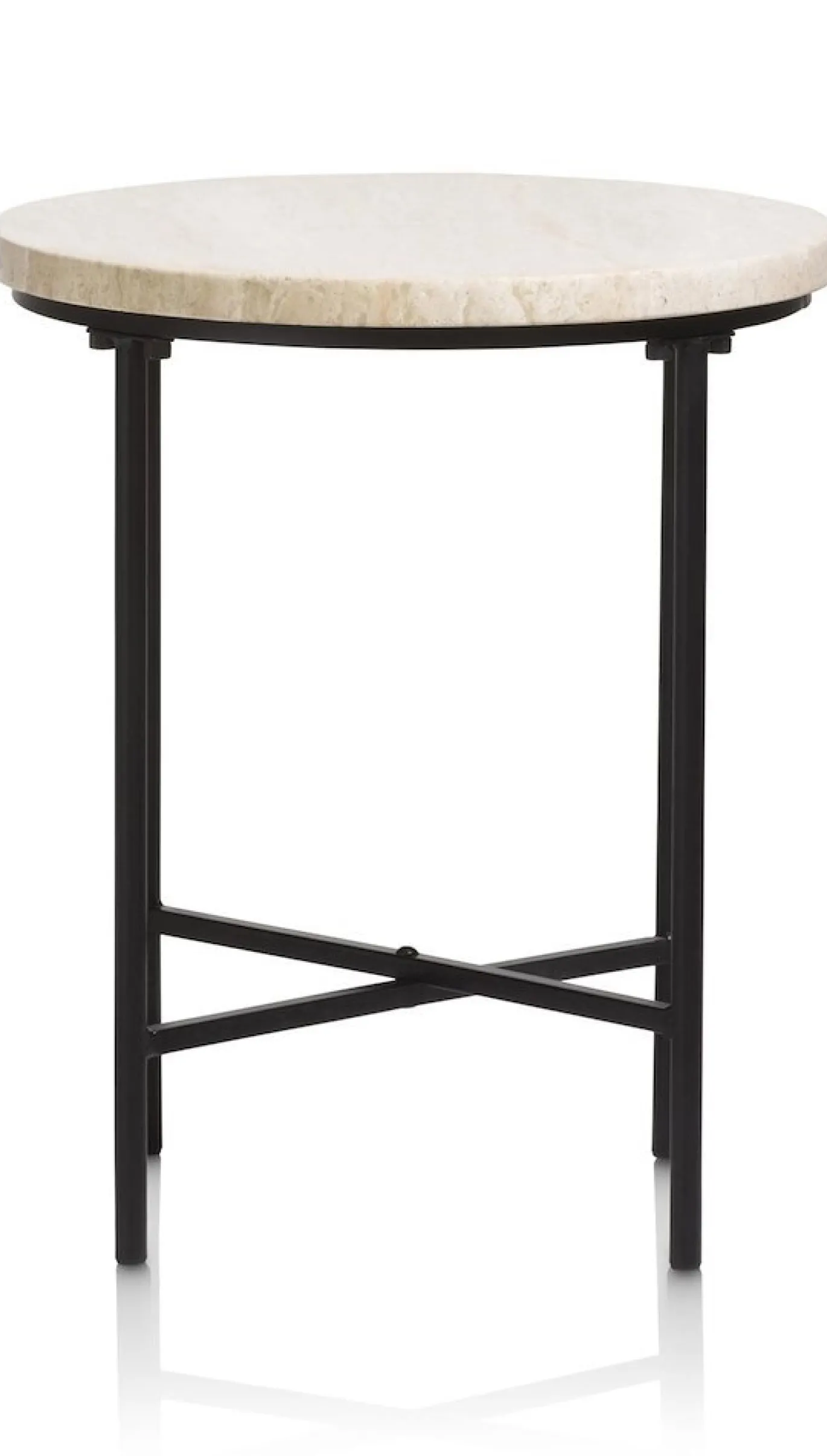 Coco Maison Bijzettafel Colton 40cm Beige
